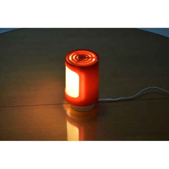 Image 1 of Lampada da tavolo vintage in plastica, Cecoslovacchia 1970