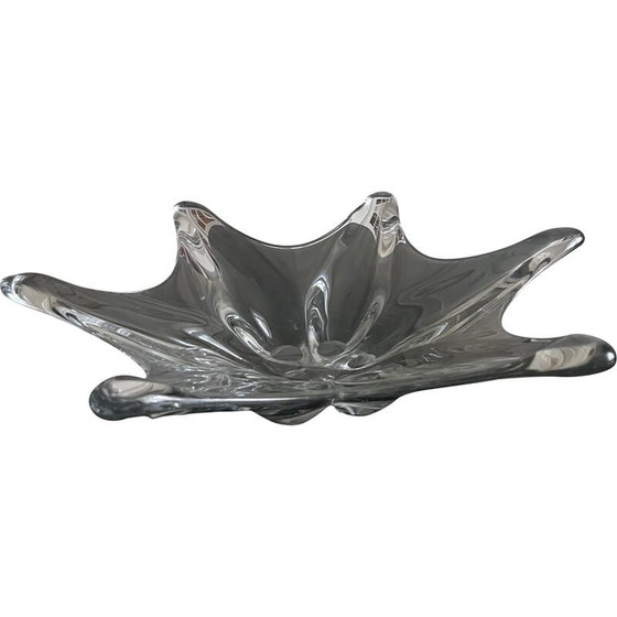 Image 1 of Coppa a forma di stella in cristallo vintage, 1970