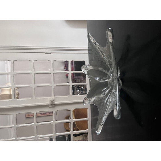 Image 1 of Coppa a forma di stella in cristallo vintage, 1970