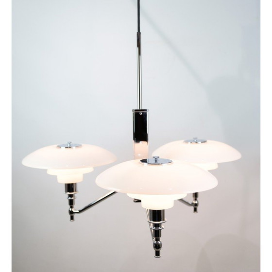 Image 1 of Vintage opal glass pendant lamp by Poul Henningsen for Louis Poulsen, 1925-1926s