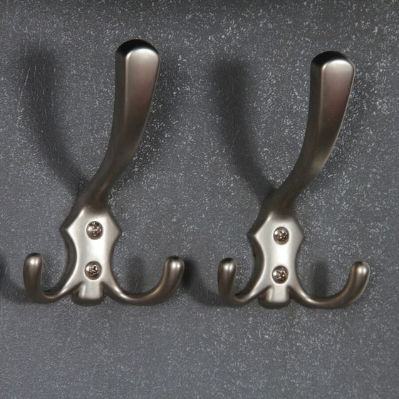 Image 1 of Vintage Dora coat rack in wood and plastic for Kovo Drevo Prerov, Czechoslovakia 1960
