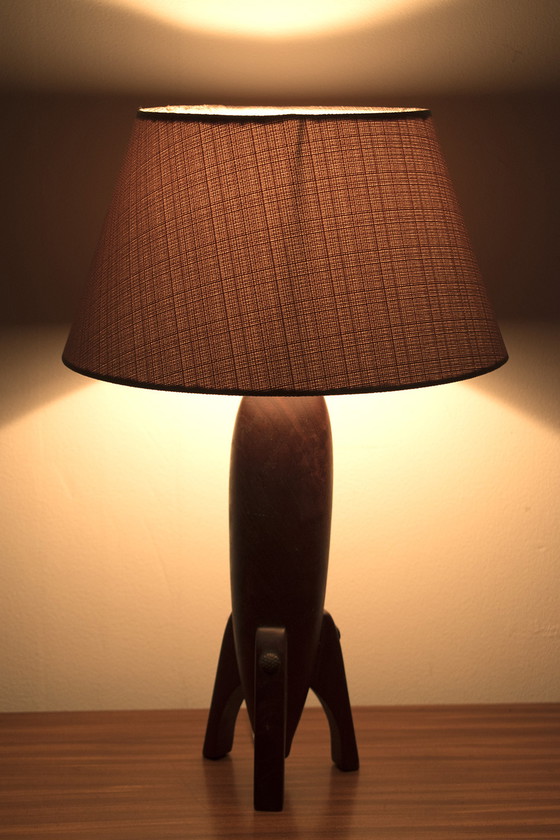 Image 1 of Rocket-shaped table lamp