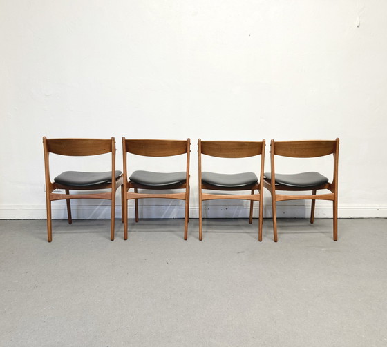 Image 1 of 4 dining chairs Chair Teak Erik Buch Odd. Danish MidCentury