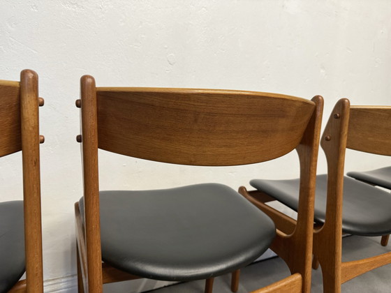 Image 1 of 4 dining chairs Chair Teak Erik Buch Odd. Danish MidCentury