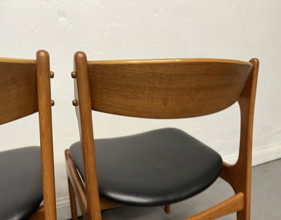 Image 1 of 4 dining chairs Chair Teak Erik Buch Odd. Danish MidCentury