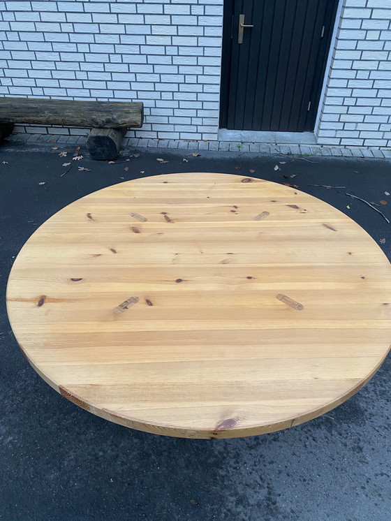 Image 1 of Roland Wilhelmsson Dining Table And 8 Chairs Pine Wood