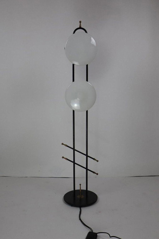 Floor Lamp From Maison Lunel, 1950S