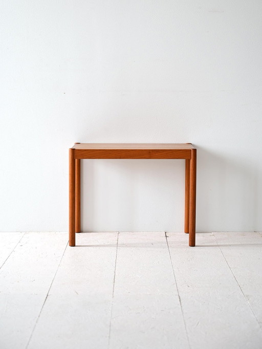 Scandinavian Teak Coffee Table – Timeless Minimalist Design