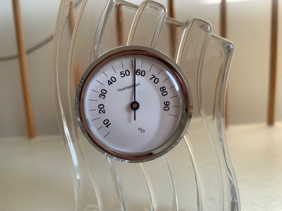 Image 1 of Leerdam Clock, Thermometer And Humidity