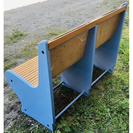 Image 1 of Vintage bench 2 places in wood