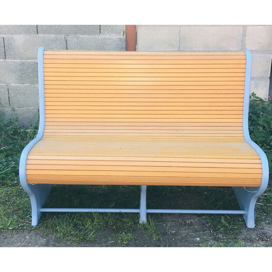 Image 1 of Vintage bench 2 places in wood
