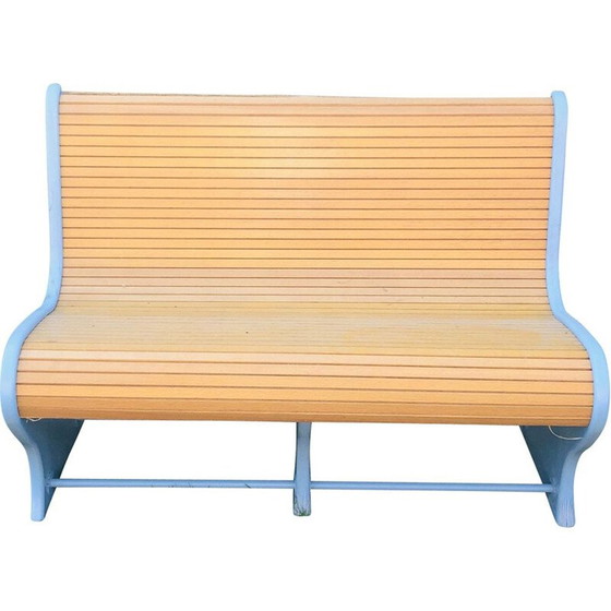 Image 1 of Vintage bench 2 places in wood