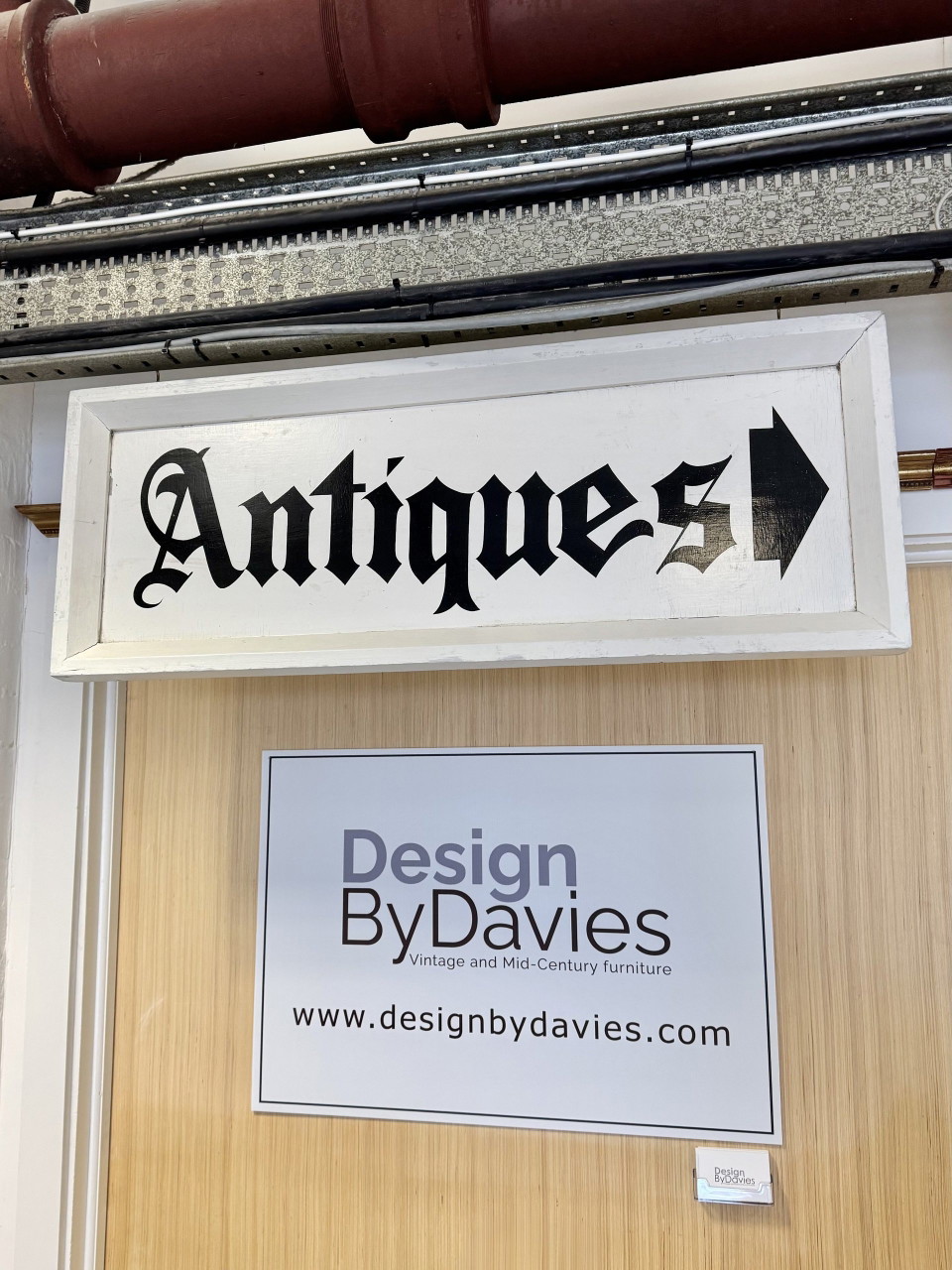 Vintage Antiques Shop Hanging Sign | €195 | Whoppah