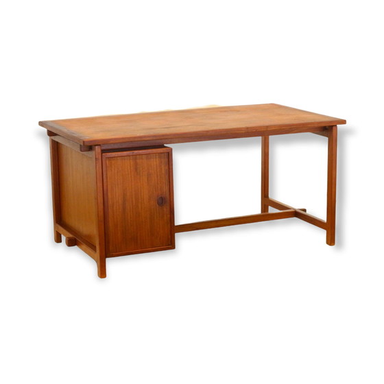 Image 1 of Scrivania direzionale vintage di grandi dimensioni di design danese realizzata negli anni '60