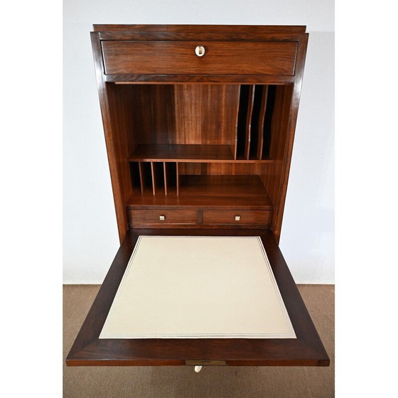 Image 1 of Vintage Art deco secretary in Rio rosewood, 1900s
