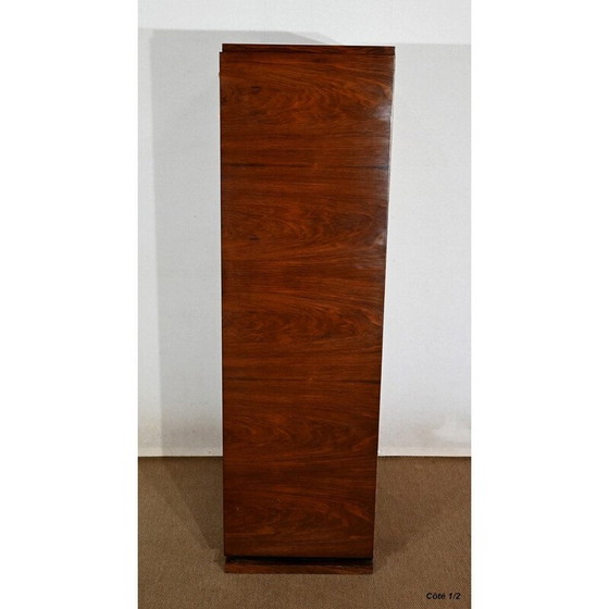 Image 1 of Vintage Art deco secretary in Rio rosewood, 1900s