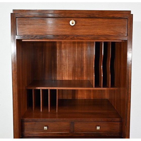 Image 1 of Vintage Art deco secretary in Rio rosewood, 1900s