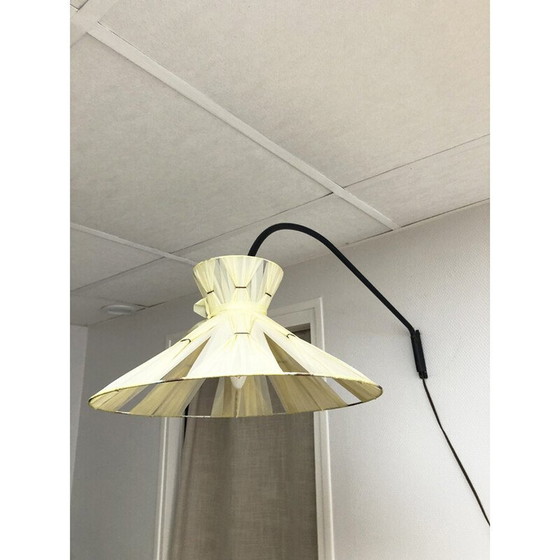 Image 1 of Lampada da parete vintage con supporto in metallo, 1960