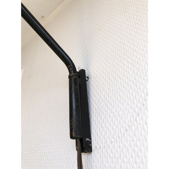 Image 1 of Lampada da parete vintage con supporto in metallo, 1960