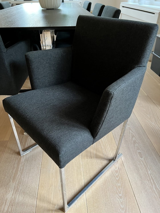 Image 1 of 10x B&B italia Solo S58 Chair + dinner table