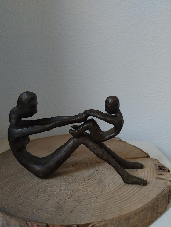 Image 1 of Sculpture Mère avec enfant