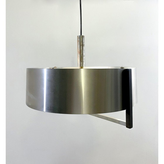 Image 1 of Lampada da soffitto vintage in alluminio, 1960