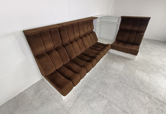 Image 1 of Space Age Sofa By Interlübke, 1970S