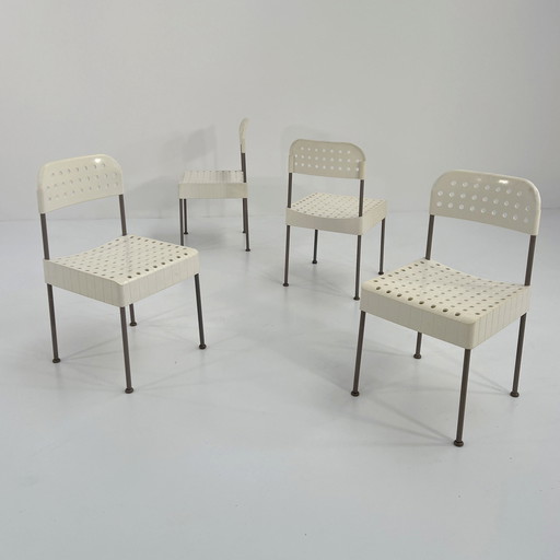 White Box Chair By Enzo Mari For Anonima Castelli, 1970S