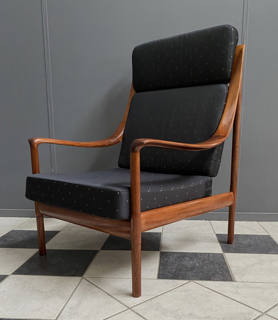 Image 1 of Wilhem Knoll highback chair  1960s 