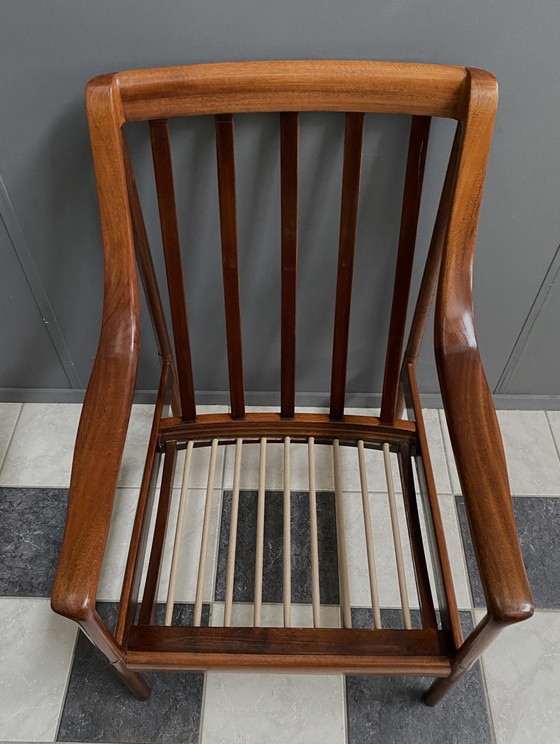 Image 1 of Wilhem Knoll highback chair  1960s 