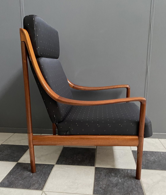 Image 1 of Wilhem Knoll highback chair  1960s 