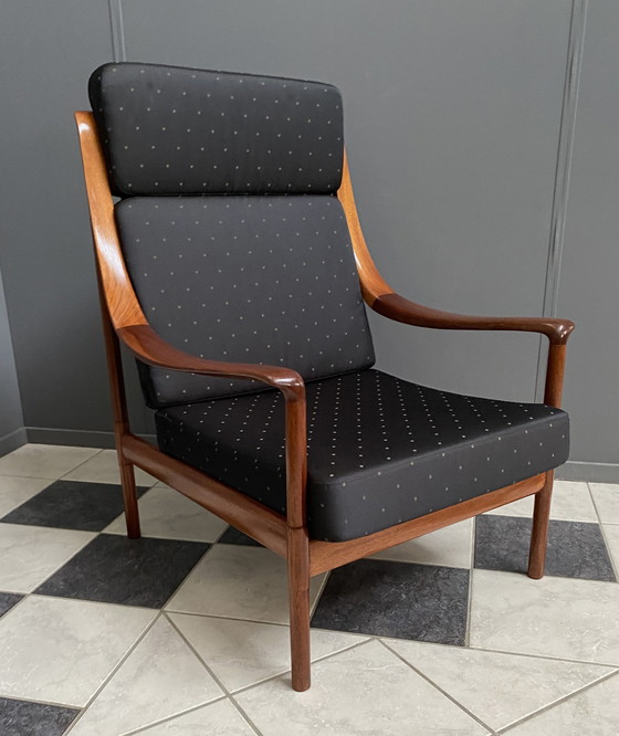 Image 1 of Wilhem Knoll highback chair  1960s 