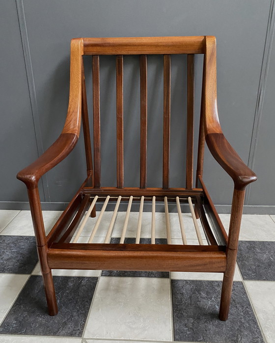 Image 1 of Wilhem Knoll highback chair  1960s 