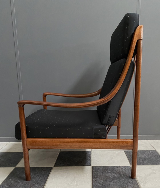 Image 1 of Wilhem Knoll highback chair  1960s 