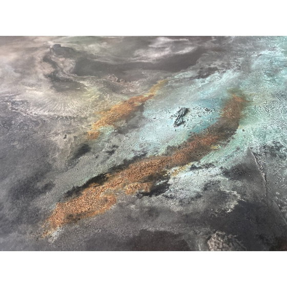 Image 1 of Vintage painting "Origins" by Frédérique Domergue