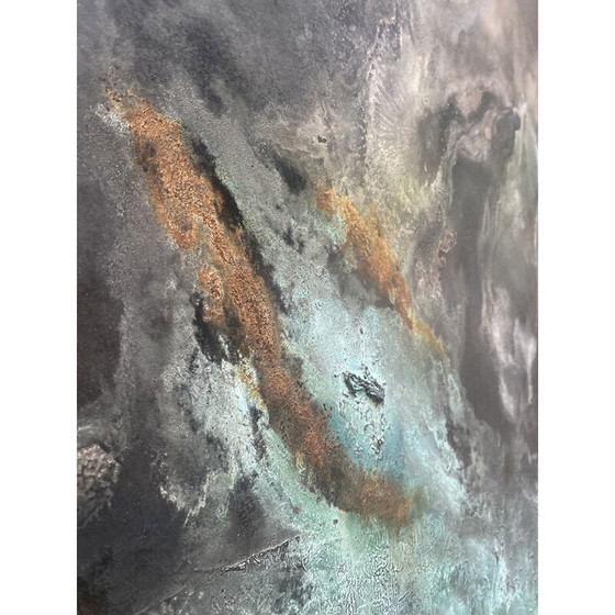 Image 1 of Vintage painting "Origins" by Frédérique Domergue