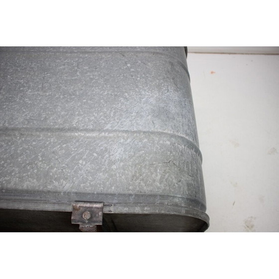 Image 1 of Vintage industrial metal trolley for Kovo Bzenec, Czechoslovakia 1950