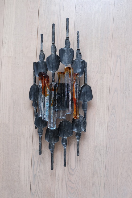 Image 1 of Wall lamp Brutalist Tom Ahlström & Hans Ehrlich Uk1