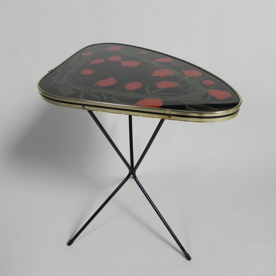 Image 1 of Table Erdal, trépied, années 1950