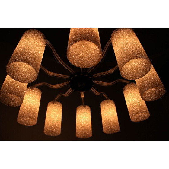 Image 1 of Vintage plastic chandelier, Raumleuchts, Germany 1970