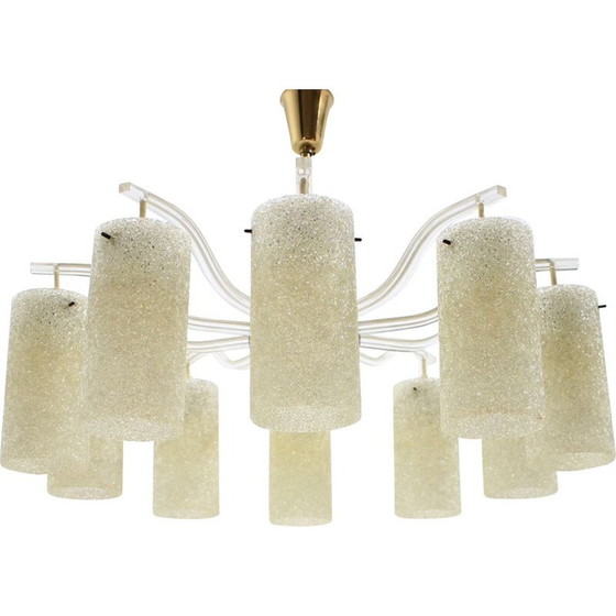 Image 1 of Vintage plastic chandelier, Raumleuchts, Germany 1970