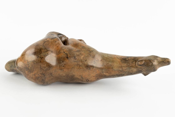 Image 1 of Oso polar de bronce de Pierre Chenet