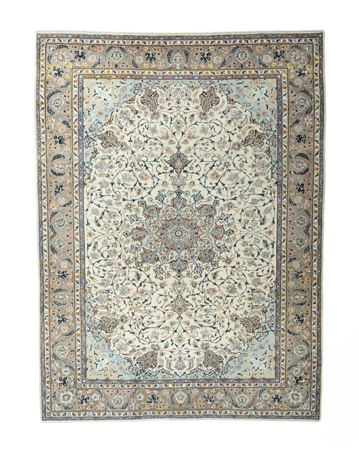 Hand-knotted oriental rug Isfahan - 403 X 300 Cm