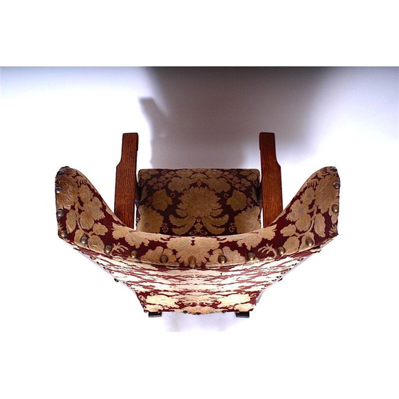 Image 1 of Silla de castillo antigua, Checoslovaquia, década de 1900