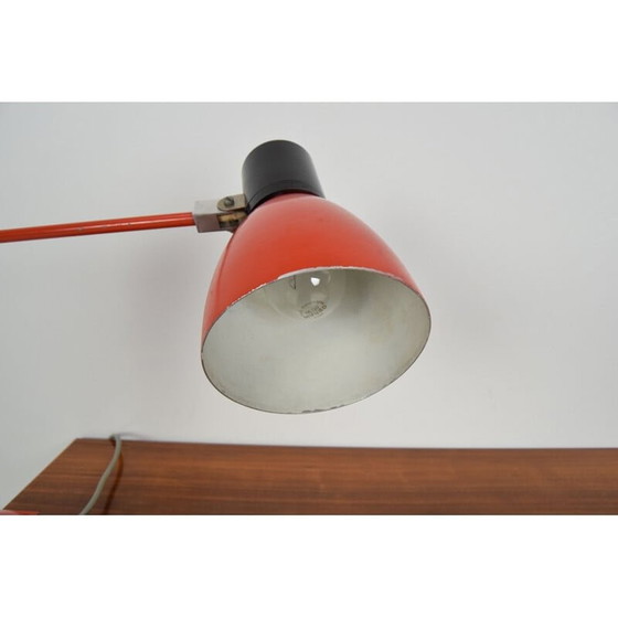 Image 1 of Adjustable vintage industrial table lamp, Czech 1960