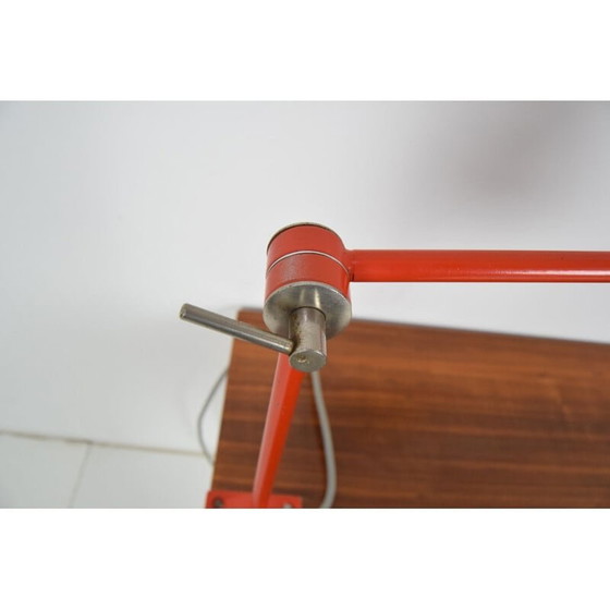 Image 1 of Adjustable vintage industrial table lamp, Czech 1960