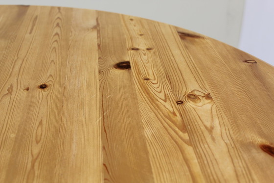 Image 1 of Table de salle à manger ronde Vintage Design - Rainer Daumiller Hirtshals Savværk