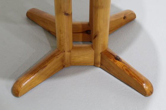 Image 1 of Table de salle à manger ronde Vintage Design - Rainer Daumiller Hirtshals Savværk