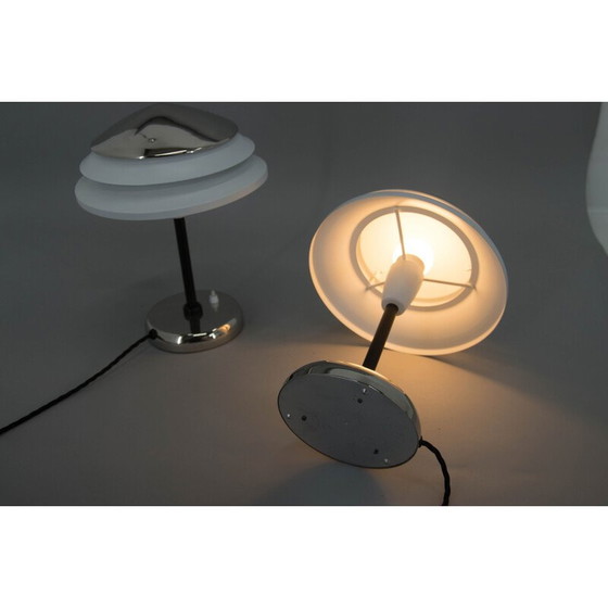 Image 1 of Pair of vintage table lamps by Zukov, 1950