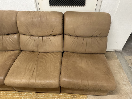 Image 1 of Canapé en cuir vintage